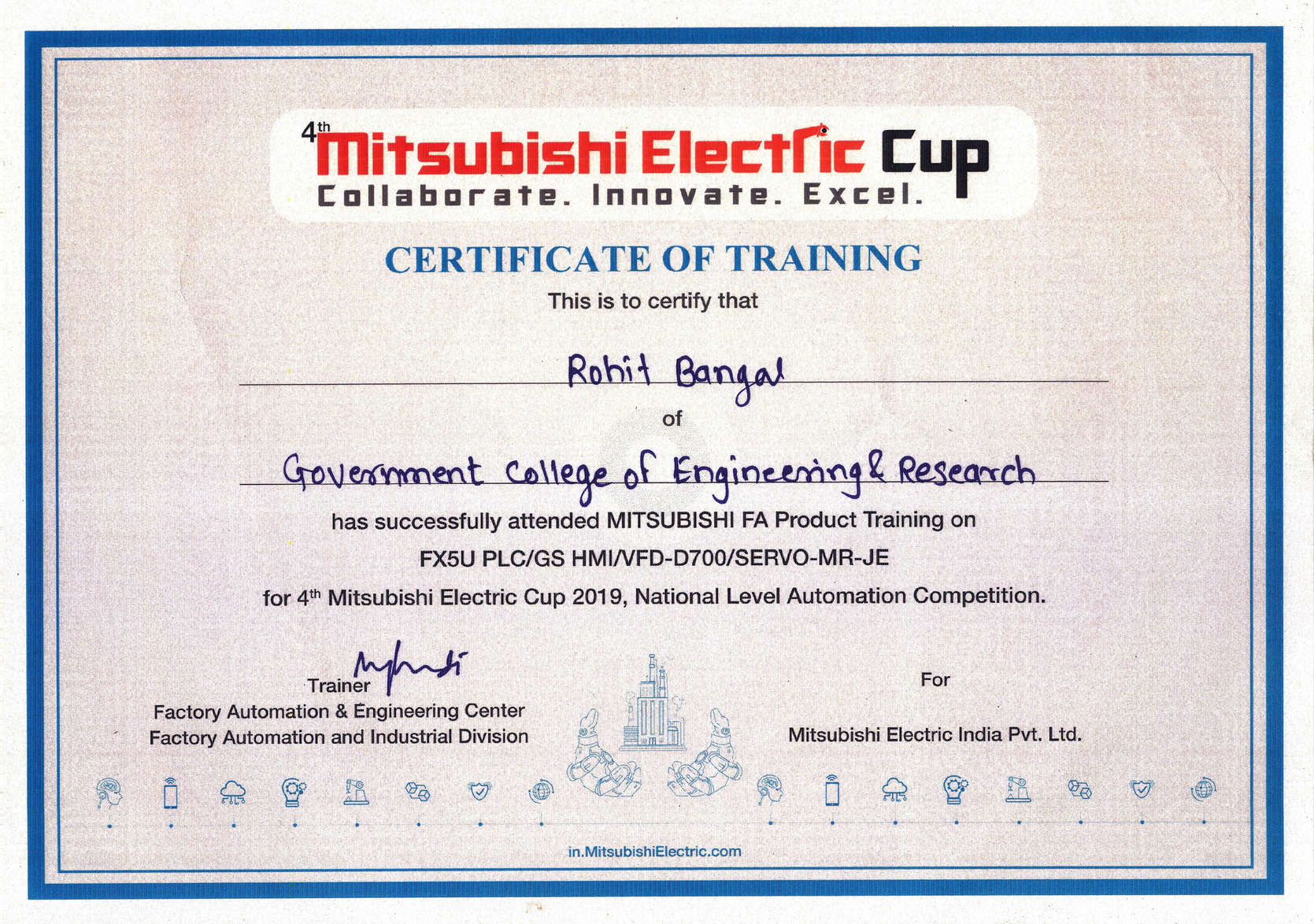 NPTEL CERTIFICATE